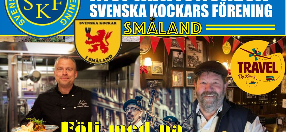 AFFISCH RESA TILL DUBLIN SKF SMÅLAND.